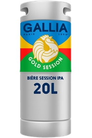 GALLIA  GOLD SESS  IPA 4,3° FÛT 20L
