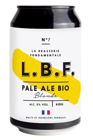 LBF BLONDE PALE ALE 5°  CAN33CL X24